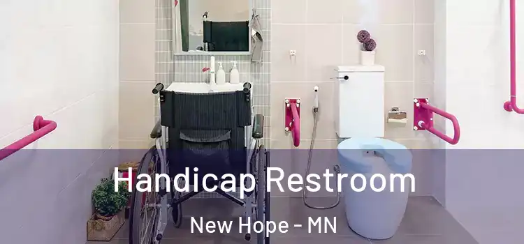  Handicap Restroom New Hope - MN