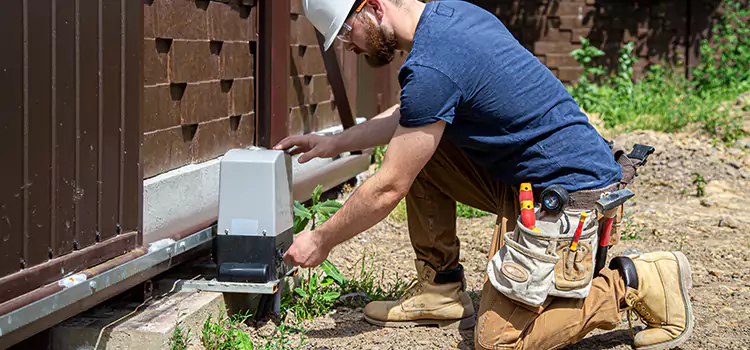Electric Driveway Gate Installation New Hope