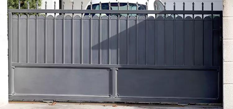 Metal Driveway Gate Installation New Hope
